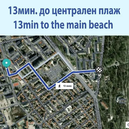 2 Bedrooms - Downtown - Excellent Location Burgas