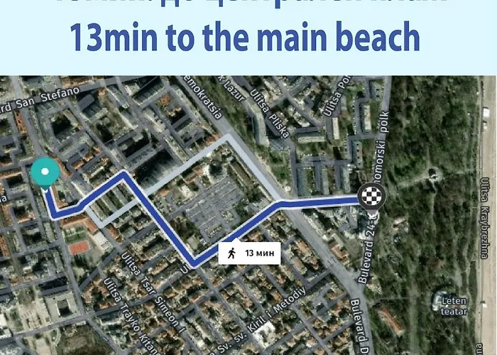 2 Bedrooms - Downtown - Excellent Location Burgas